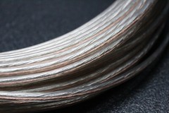 8 10 12 14 16 18 20 22 24 GAUGE CLEAR SPEAKER WIRE AWG CABLE POWER GROUND LOT