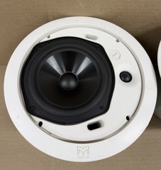 X2 Martin Audio C6.8T Passive Ceiling Mount Speaker 6” 2-Way 300W White Round