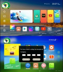 Brasil TV Renew 16 Digit Activation code for A1 2 3,HV3 5 6+ H7 H8 H9 IP-TV 5 68
