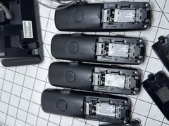 Panasonic KX-TGE270 DECT 6.0 Cordless Phone 4 Handsets Bluetooth Link2Cell Set