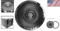 Durable 8-Inch Subwoofer Grille – Steel Mesh Construction