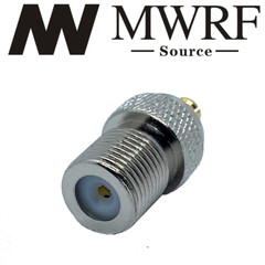 F Female to MCX Male RF Coaxial RF Adapter Connector; US Stock; Fast Ship