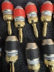 Mediabridge Banana Plugs Corrosion Resistant 24k Gold Plated Connectors 28 Piece
