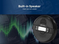Emerson EPCD-2000 Portable Bluetooth CD Player with FM Radio, Built-in Speaker