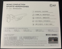 Waterproof Bone Conduction Bluetooth Headphones Open-Ear with Built-in Mic