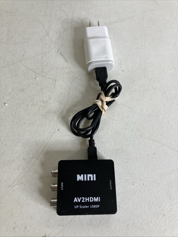 MINI AV2 HDMI Adapter AV RCA CVBS to HDMI-compatible 1080P Video Converter