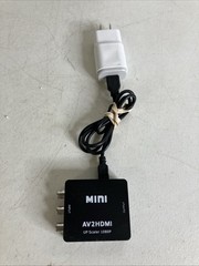 MINI AV2 HDMI Adapter AV RCA CVBS to HDMI-compatible 1080P Video Converter