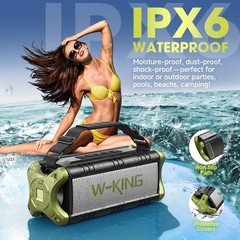 Portable 90W Outdoor Bluetooth Speaker – 40 Hours of Powerful Bass & Party Ready