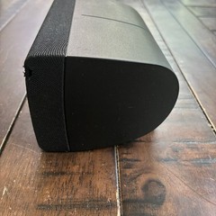 Bose Center Channel Speaker Horizontal Double Cube Black Acoustimass Lifestyle