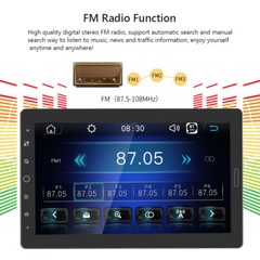 10.1″ 1 DIN Car Stereo Radio Apple Carplay Android Auto Bluetooth FM USB AUX