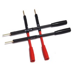 2mm Pin Plug to 4mm Banana Female Adapter 4-Pack 3 inches