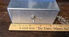 Handmade Mono-Stereo switch channel sum hifi amplifer box silver audio vinyl