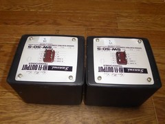 Sansui SW-50-5 Rare Large Output Transformers x2 Tested Japan 01
