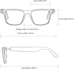 Gafas Bluetooth Inteligentes Traducción De Voz Ai con ChatGPT 164+ Idiomas 2026