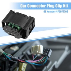 1 Set 8 Pin No.4F0972708 Wiring Plug Sensor Connector Adapter for VW for Audi