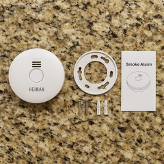 Heiman Smart Photoelectric Smoke Alarm Matter Wireless
