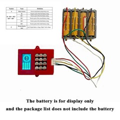5A 4S for Lifepo4/Lipo/LTO Active Balancer with Display Battery Active Equalizer