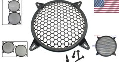 Sturdy 12 Inch Subwoofer Grill Covers – Durable ABS Speaker Protectors