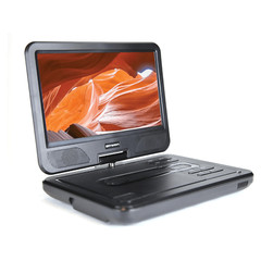Emerson 10″ DVD Player w Built-In Speaker, Multiple Device Inputs and TV Tuning