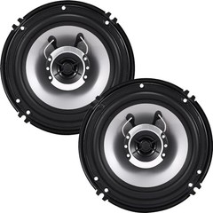 6in 2-Way Coaxial Car Speakers, 400W (100W RMS), 6-Inches Coaxial-2 Way