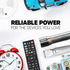 Reliable 8 Count D Batteries – Leak-Resistant Design for Household Use