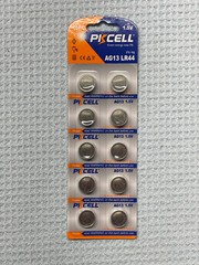 10-PK AG13 V357 LR44G L1154F D303 G13A ALKALINE CELL BATTERY LED WATCH FREE SHIP
