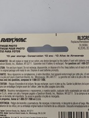 Rayovac Lithium Photo Camera Battery 2CR5 RL2CR5-1 6volts 2 Packs Of 2 USA NEW