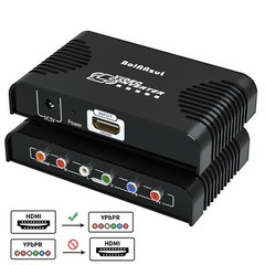 1080P HDMI to Component Ypbpr RGB Video Converter Adapter Digital Coax Audio out