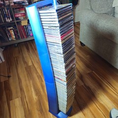 Fellowes 1990-early 2000s Cd Rack Holder Holds 70 CDs (DOES NOT INCLUDE CDs)