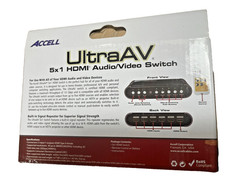 Accell UltraAV 5×1 HDMI Audio/Video Switch K072C-010B
