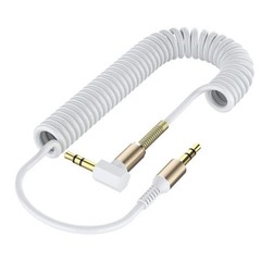 3.5mm Male to Male AUX Cable Cord L-Shaped Right Angle Car Audio Headphone Lot