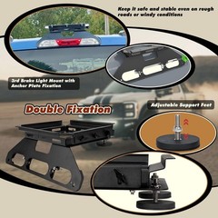 Drill-Free Cab Mount for Starlink Mini for Ford F150 (2015+), F250-550 (2017+)