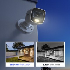 ANNKE 4K 8MP Microphone Audio POE IP Security Camera H.265+ Outdoor Human Detect