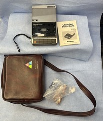Panasonic Model RQ-2736 Cassette Player, Instructions and non-matching Case