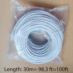1peice 100ft 30m Ethernet Cable Network CAT5 CAT6 Wire Internet for surveillance