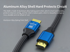 4K HDMI 2.0 Cable 1M/2M Gold-Plated Ultra High Speed HDR 1080P 3D for TV PC PS5