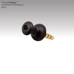 SwitchEasy ThumbTack Micro-Mic Black Microphone for iPod Touch 2G & iPod Nano 4G