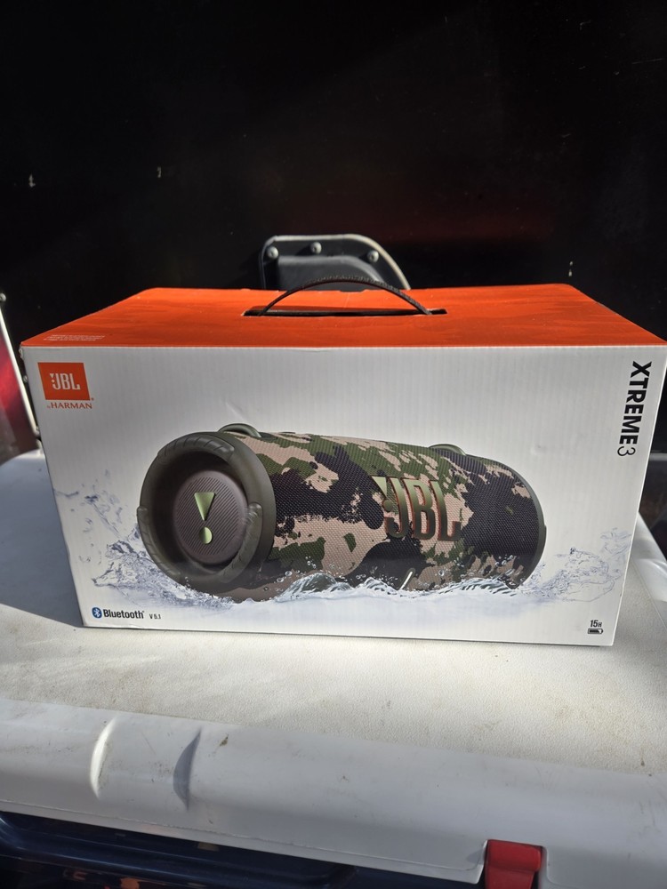JBL XTREME3 Portable Bluetooth Speaker Powerful Sound & Deep Bass – Camouflage™