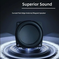 Professional 2.5Inch 15W 4Ω Speaker IPX5 Rating For Marine And Bathroom Use