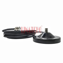 BNC Female Jack Socket Antenna Magnetic Base 90MM Diameter RG58U Cable BNC male