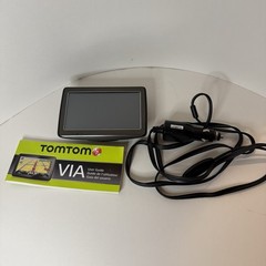 Tom Tom Via Model 4EN52 Z1230 GPS, 5″ Screen, Black, Tested Working