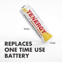 12PCS Tenergy AA 1000mAh NiCd Rechargeable Batteries Cells AA for Solar Light