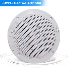 2 SPEAKER BATHROOM KITCHEN WIRELESS BLUETOOTH AMPLIFIER 2×4 INCH CEILING SPEAKER