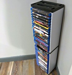 VIDEO GAME STORAGE TOWER ORGANIZER FOR PS5 PS4 PS3 NINTENDO SWITCH XBOX 36 DISCS