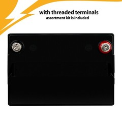 2 pack | 12V 33Ah AGM Sealed Lead Acid Battery Also Replaces 35Ah, 34Ah, 32Ah