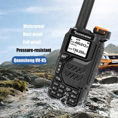 Quansheng UV-K5 50-600MHz RX Walkie Talkie DTMF VOX FM UHF VHF 2-Way Radio LOT