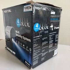 Night Owl 10-Channel 4K Wi-Fi NVR with 1TB Hard Drive and 4 IP Cameras Wi-Fi 108