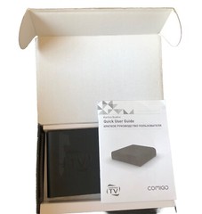 Kartina TV Comigo Quattro HD Box CMG-SBOF9C Russian Ukrainian TV WORKS TESTED