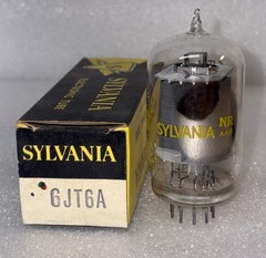 SYLVANIA 6JG6A/6JT6A/6JR6/ TESTED NEW IN BOX