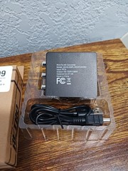 AV to HDMI Adapter Converter for 720p/1080p Upscaler AV Tested Working GameStop